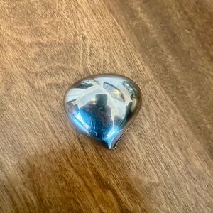 Alessi Silver Heart-Shaped Keepsake